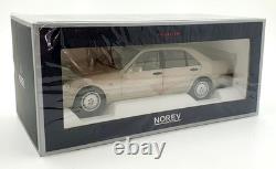 Norev 1/18 Scale Diecast 183723 1997 Mercedes-Benz S600 Smoke Silver Metallic