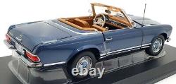 Norev 1/18 Scale Diecast 183767 Mercedes-Benz 230 SL 1963 Met Blue