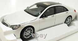 Norev 1/18 Scale Diecast 183792 Mercedes-Benz S-Class AMG 2018 Metallic White