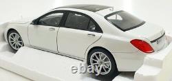 Norev 1/18 Scale Diecast 183792 Mercedes-Benz S-Class AMG 2018 Metallic White