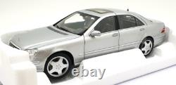 Norev 1/18 Scale Diecast 183816 1999 Mercedes-Benz S555 AMG Silver