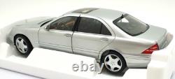 Norev 1/18 Scale Diecast 183816 1999 Mercedes-Benz S555 AMG Silver