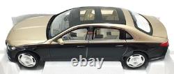 Norev 1/18 Scale Diecast 183917 Mercedes-Maybach S-Class 2021 Gold/Black