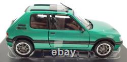 Norev 1/18 Scale Diecast 184847 Peugeot 205 GTi 1.9 Griffe Windowroof 1991 Green