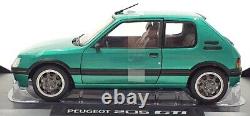 Norev 1/18 Scale Diecast 184850 Peugeot 205 Griffe 1990 Green