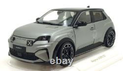 Norev 1/18 Scale Diecast 185451 2025 Alpine A290 GT Grey/Black