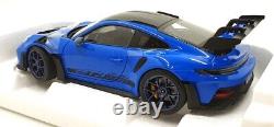 Norev 1/18 Scale Diecast 187364 Porsche 911 GT3 RS 2022 Shark/Indigo Blue