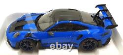 Norev 1/18 Scale Diecast 187364 Porsche 911 GT3 RS 2022 Shark/Indigo Blue