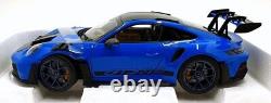 Norev 1/18 Scale Diecast 187364 Porsche 911 GT3 RS 2022 Shark/Indigo Blue