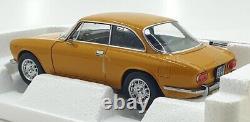 Norev 1/18 Scale Diecast 187910 1970 Alfa Romeo 1750 GTV Yellow