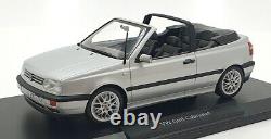 Norev 1/18 Scale Diecast 188468 1995 VW Golf Cabriolet Silver