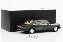 Norev 1/18 Scale Diecast 1991 Mercedes-Benz 560 SEL Green Dealership Edition New