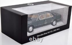 Norev 1/18 Scale Diecast 1991 Mercedes-Benz 560 SEL Green Dealership Edition New