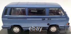 Norev 1/18 Scale Model Car 188450 1990 Volkswagen T3 Bluestar Blue