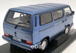 Norev 1/18 Scale Model Car 188540 1990 Volkswagen T3 Bluestar Blue