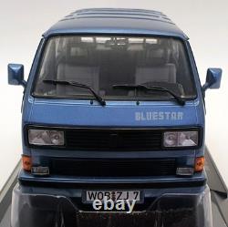 Norev 1/18 Scale Model Car 188540 1990 Volkswagen T3 Bluestar Blue