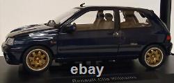 Norev 1/18 Scale Renault Clio Williams (1993) Blue