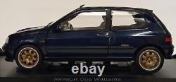 Norev 1/18 Scale Renault Clio Williams (1993) Blue