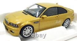 Norev 1/18 scale Diecast 183000 2000 BMW M3 E46 Metallic Yellow