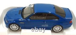 Norev 1/18 scale Diecast 183001 2000 BMW M3 E46 Blue