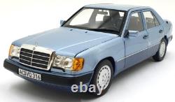 Norev 1/18 scale Diecast 183945 Mercedes Benz 230 E 1990 Lt Blue Met