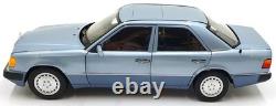 Norev 1/18 scale Diecast 183945 Mercedes Benz 230 E 1990 Lt Blue Met