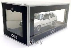 Norev 1/18 scale Diecast 188561 VW Golf CL 1988 White LE 1000pcs