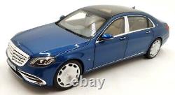 Norev 1/18 scale Diecast DC5524J Mercedes-Benz Maybach S-Class Blue