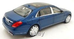 Norev 1/18 scale Diecast DC5524J Mercedes-Benz Maybach S-Class Blue