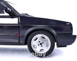 Norev 118 Scale 1991 Golf GTI Fire & Ice Dark Purple Metallic Diecast Model