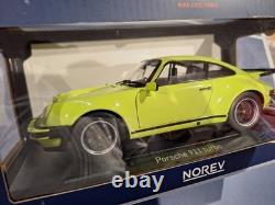 Norev Porsche 911 Turbo 3,0 1976 Light green 118 Die-Cast Scale Model
