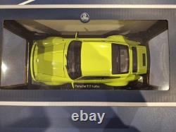 Norev Porsche 911 Turbo 3,0 1976 Light green 118 Die-Cast Scale Model