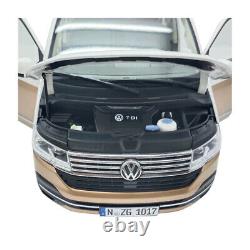 Nzg Models Volkswagen Multivan T6.1 White/bronze 1-18 Scale 10171/67