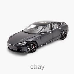 OFFICIAL TESLA MERC Diecast 118 Scale Model S P100D Silver