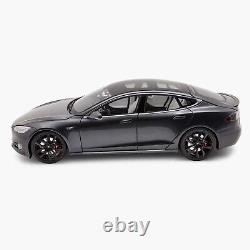 OFFICIAL TESLA MERC Diecast 118 Scale Model S P100D Silver