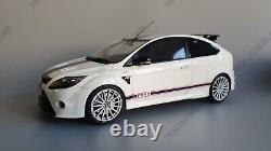 OTTO 118 Scale Resin Model Car Ford Focus RS MK2 Le Mans White OT1009