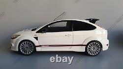 OTTO 118 Scale Resin Model Car Ford Focus RS MK2 Le Mans White OT1009