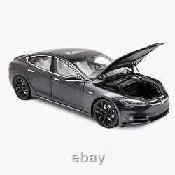 Official Tesla Diecast 118 Scale Model S P100D Midnight Silver