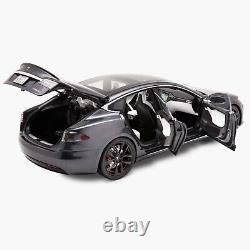 Official Tesla Diecast 118 Scale Model S P100D Midnight Silver