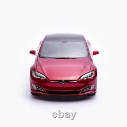 Official Tesla Diecast 118 Scale Model S P100D RED