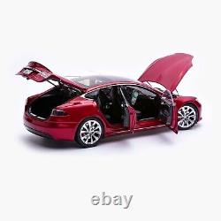 Official Tesla Diecast 118 Scale Model S P100D RED