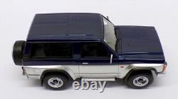 Otto 1/18 Scale Model Car OT265 1984 Nissan Patrol GR SLX Blue/Silver