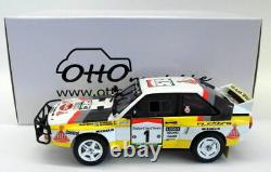 Otto 1/18 Scale Resin Model car OT253 Audi Quattro Sport Gr. B E2 Rally Safari