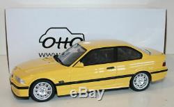 Otto 1/18 Scale Resin OT666 BMW M3 E36 Yellow