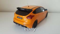 Otto MK3 Ford Focus RS Orange Heritage 1/18 Scale Resin Model Special Edition