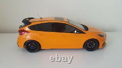 Otto MK3 Ford Focus RS Orange Heritage 1/18 Scale Resin Model Special Edition