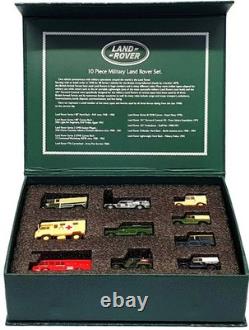 Oxford Diecast 1/76 Scale 76SET57 10 Piece Military Land Rover Set