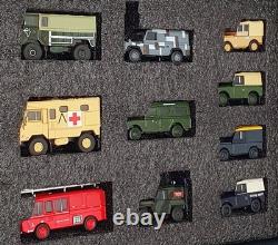 Oxford Diecast 1/76 Scale 76SET57 10 Piece Military Land Rover Set