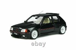 PEUGEOT 205 GTi DIMMA BLACK 118 SCALE OTTO MODEL GREAT COLLECTORS PIECE OT901