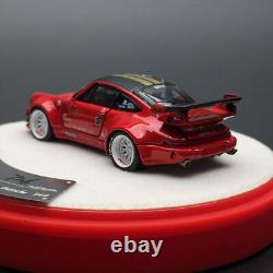 PGM 164 Scale RWB Porsche 964 Diecast Car Model Red Limited Luxury Version